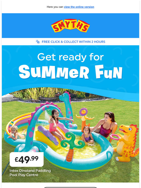 Smyths Toys Hq: Get Ready For Summer Fun 