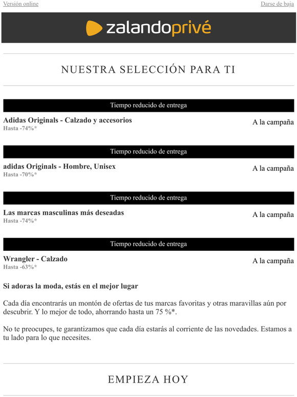Zalando Privé ES: Superdry, Club Monaco, Orden en la cocina! ¡Empiezan  ahora! | Milled