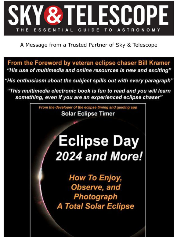 Sky & Telescope Brand New Eclipse Preparation Ebook Eclipse Day