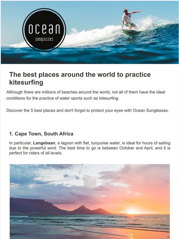 Discover the best beaches for kitesurfing