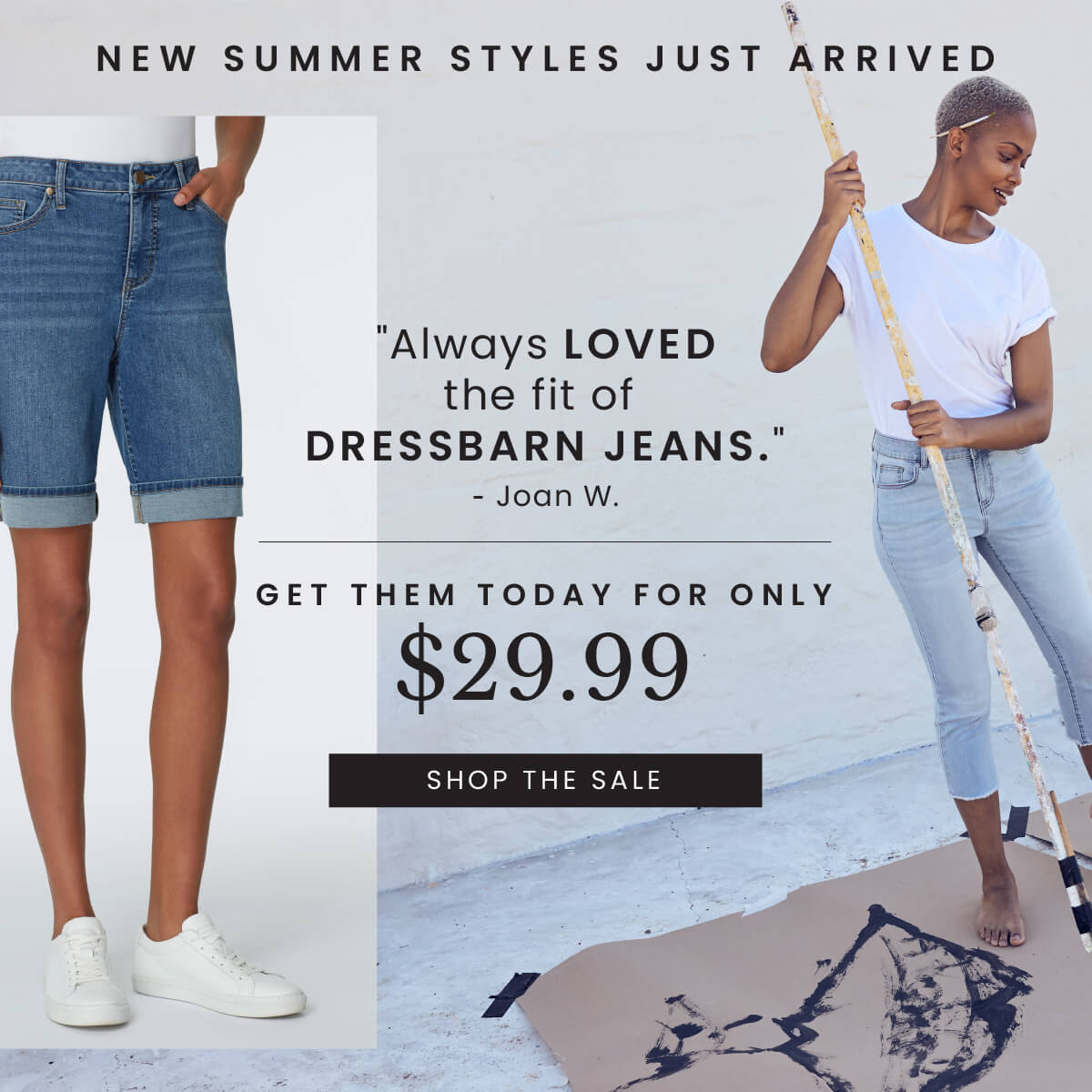 Dressbarn: Dont miss our denim SALE 