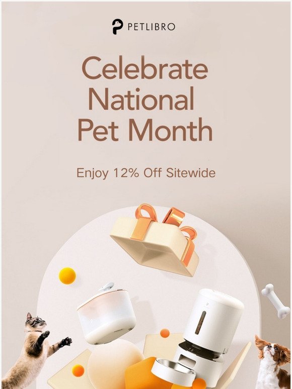  May is National Pet Month! 