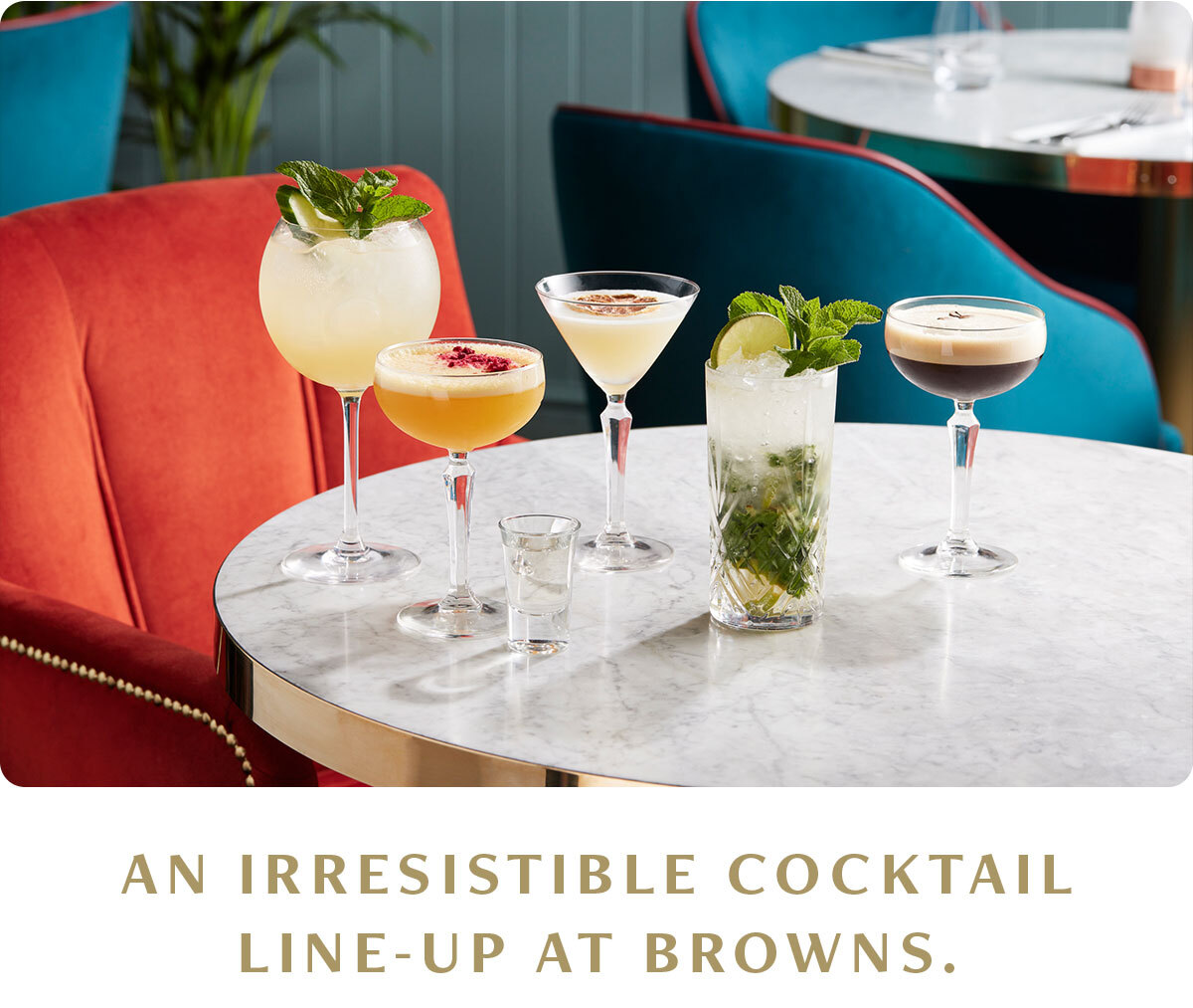 Introducing our gorgeous new Drinks Menu