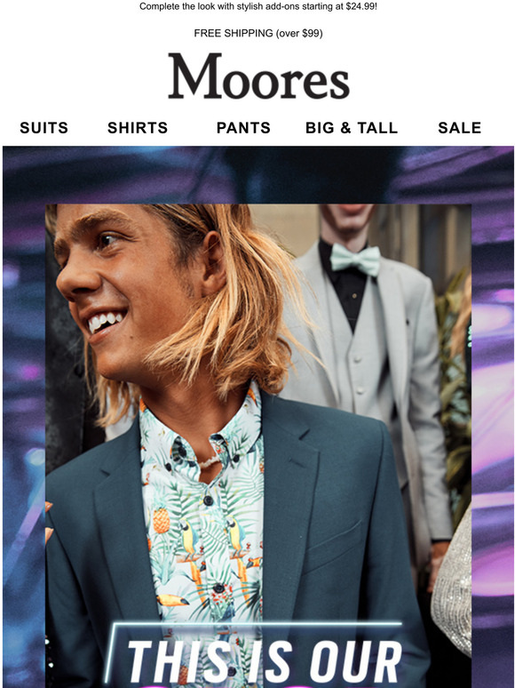 moores tuxedo rental cost