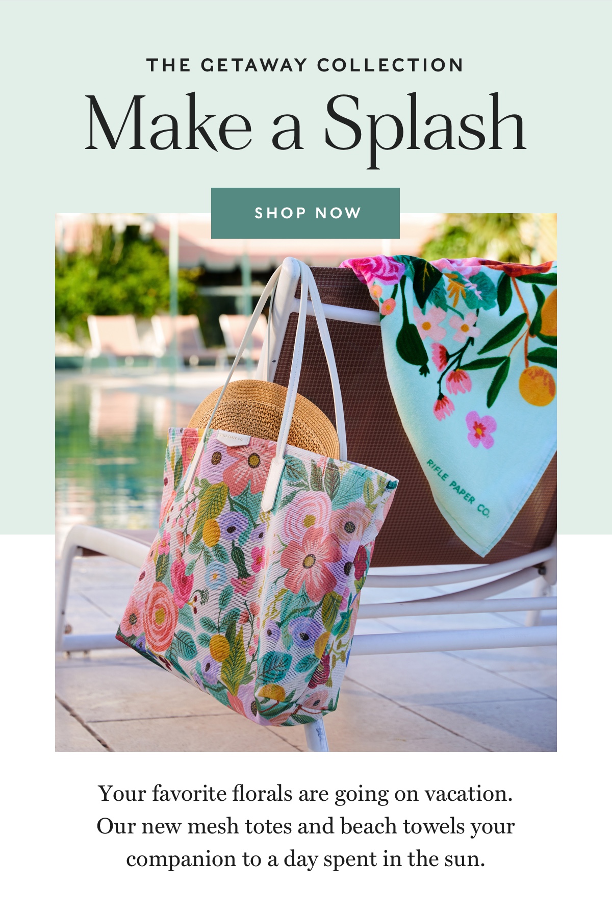 Rifle paper discount co tote bag