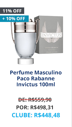 Perfume Masculino Paco Rabanne Invictus 100ml