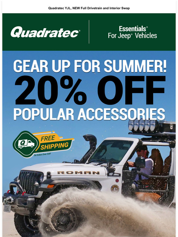 Quadratec 50 for 50 Project KickOff Milled