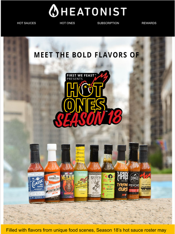 HEATONIST Hot Ones new lineup is packed with flavor Milled