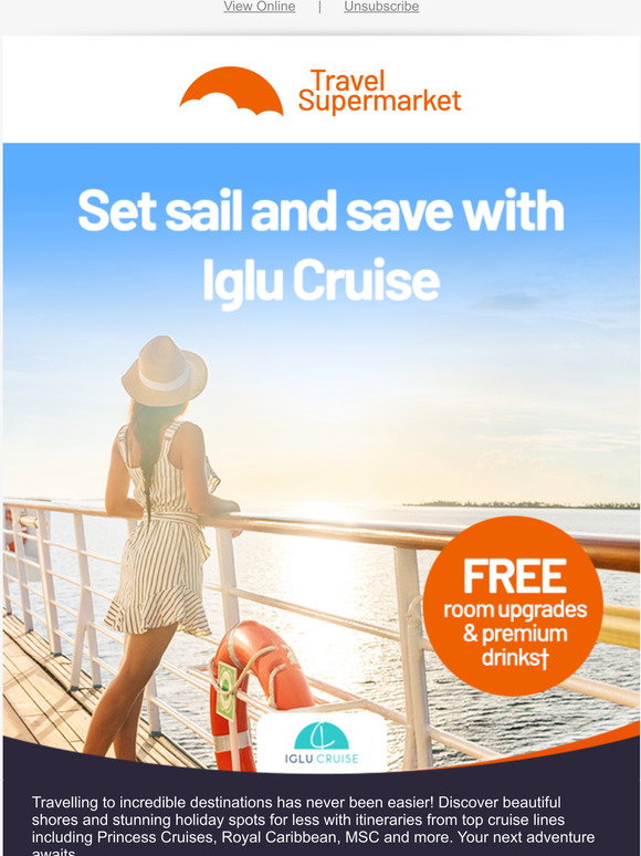 TravelSupermarket Sail and save Top Iglu offers inside! Milled