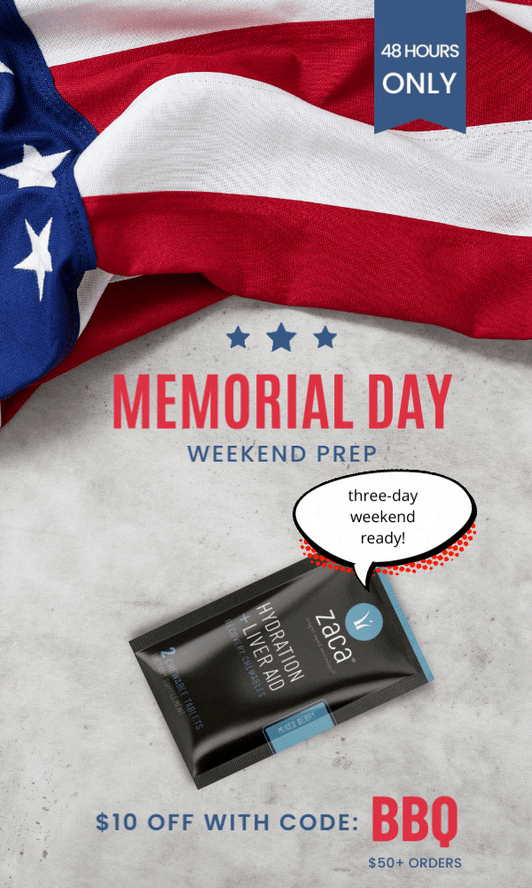 zacalife Essential for Memorial Day weekend Milled