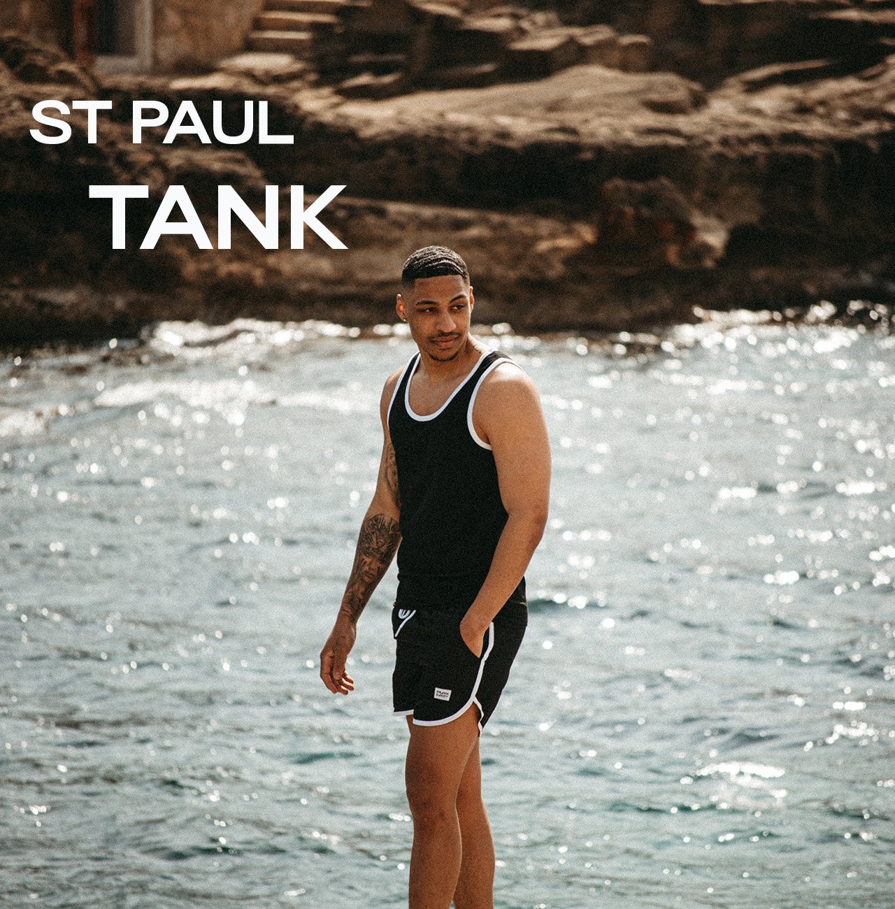 St Paul Bamboo Trunk - Black, Men's Underwear, Frank Dandy