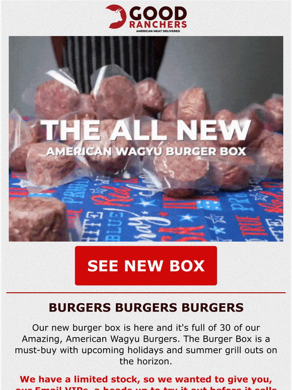Good Ranchers Box Good Ranchers: Our New Burger Box Is Here! | Milled
