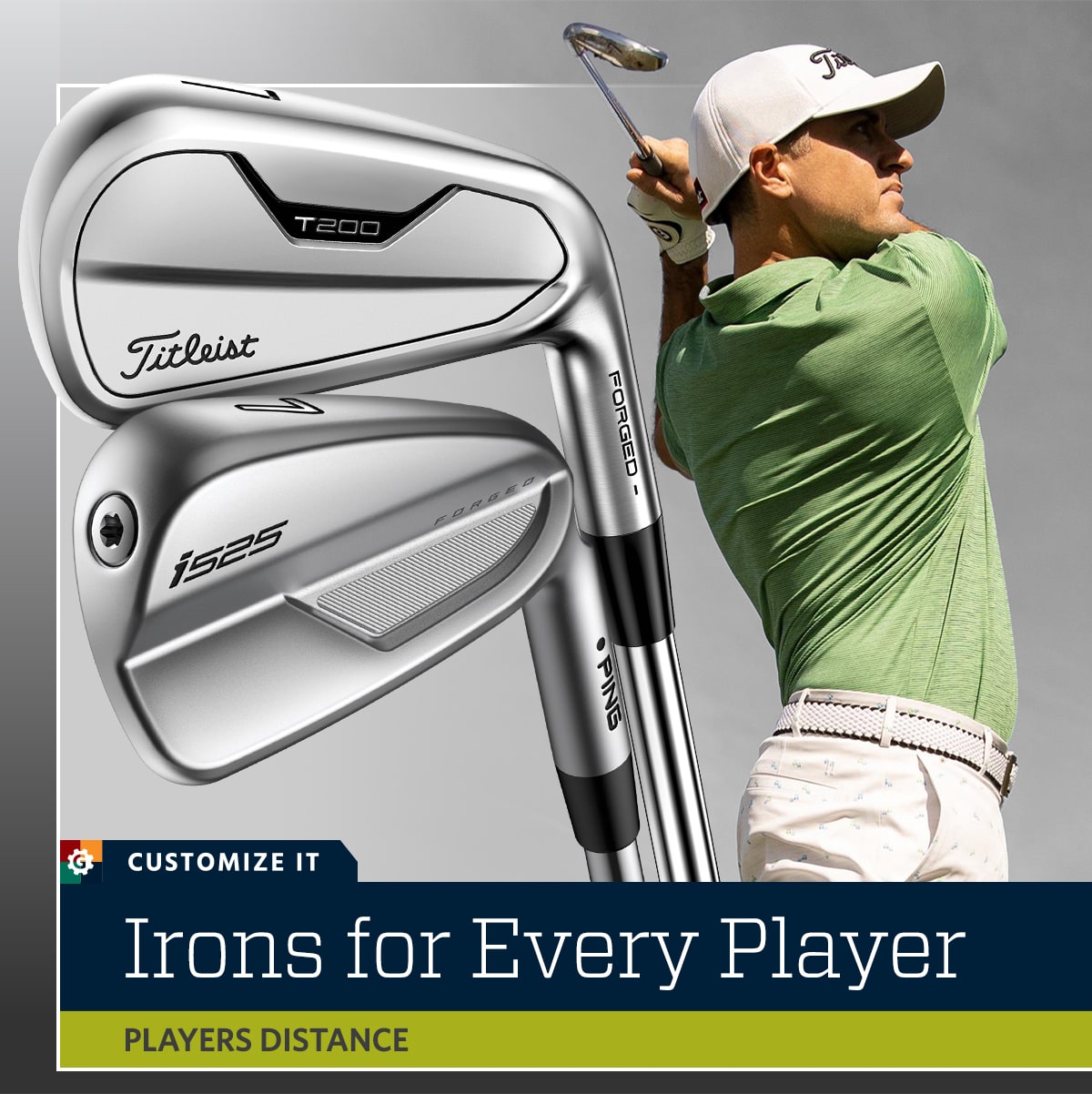 Golf Galaxy Players distance? Gameimprovement? Explore irons for