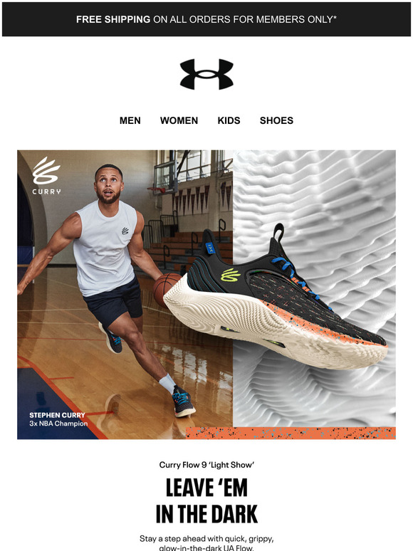 Under Armour [CPS]: Lights outthese Curry Flow 9s GLOW! | Milled