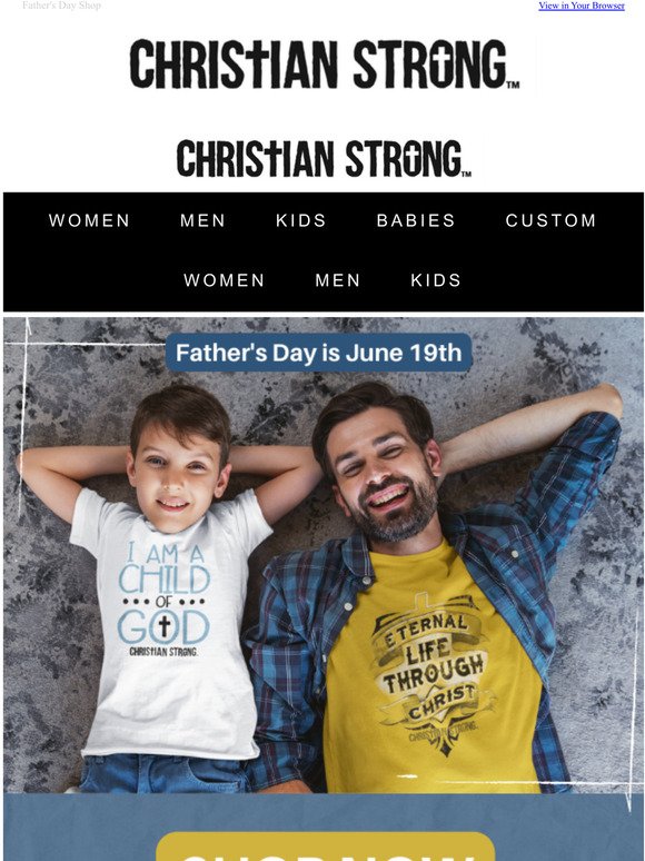 Father's Day is Coming - Shop Gifts Today! 