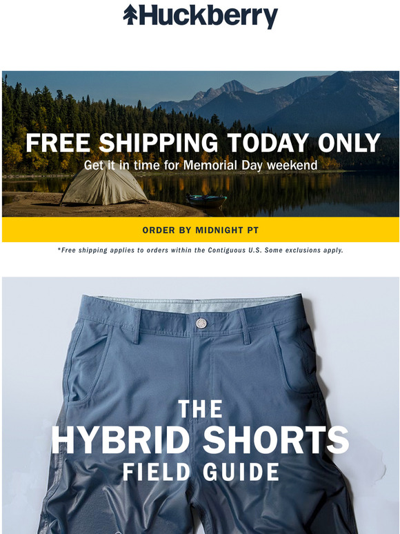 Huckberry: Unstructured. Unfussy. | Milled