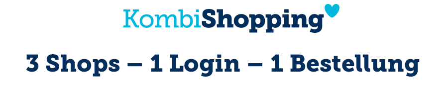 KombiShopping - 3 Shops - 1 Login - 1 Bestellung