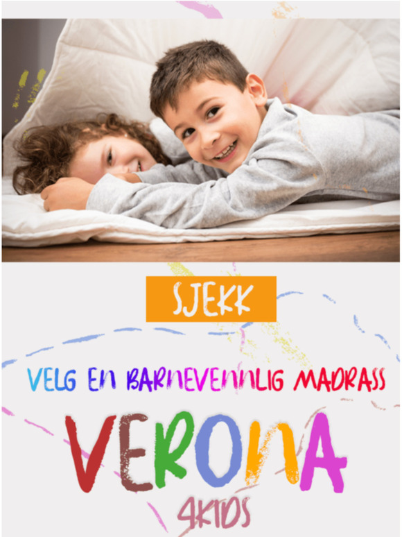Hvilken madrass for et barn vil vre den rette? Vi anbefaler en madrass VERONA 4KIDS
