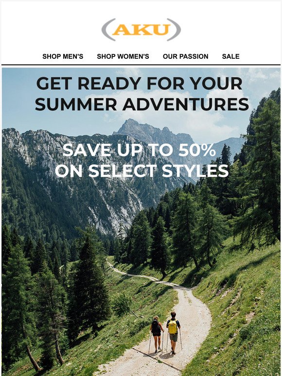 Kick off Summer with Up to 50% off Boots