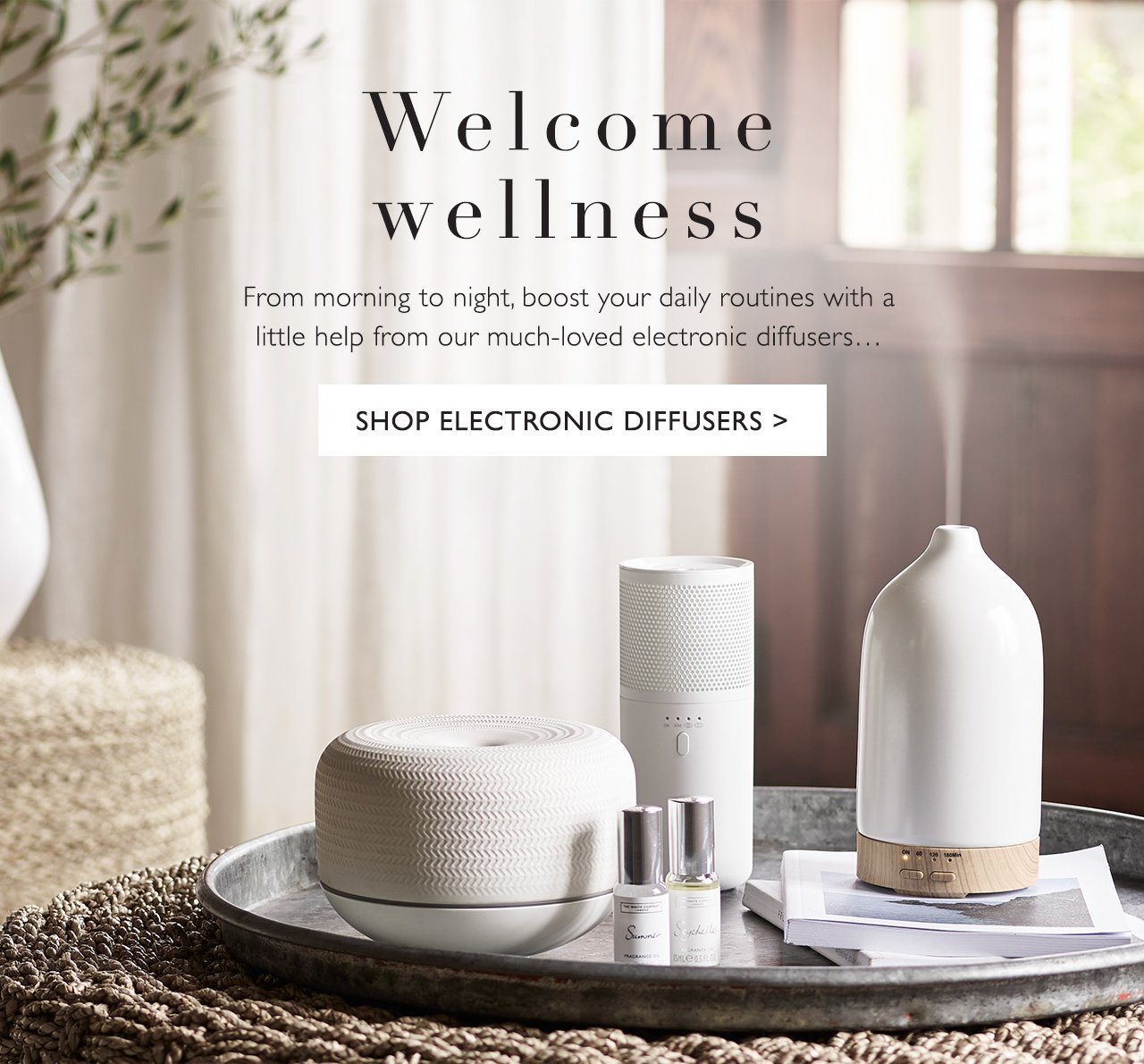 Welcome wellness Shop Electronic Diffusers