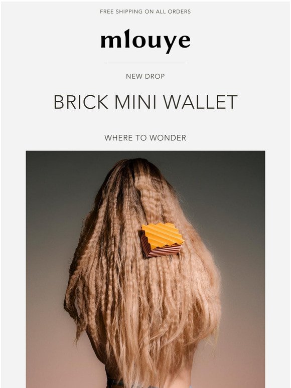 Introducing: Brick Mini Wallet