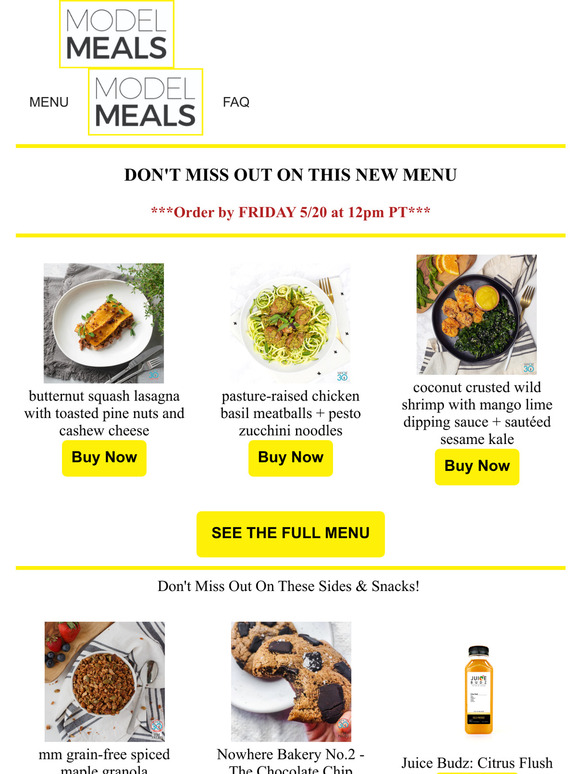 Warning: Early Cut-Off This Week for Monday Delivery