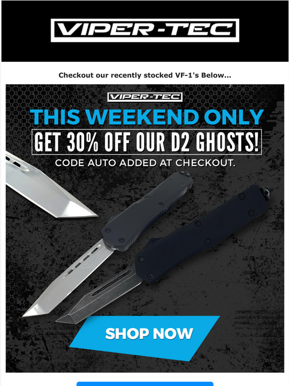 Viper Tec Inc American D2 Viper Tec OTF Sale Milled