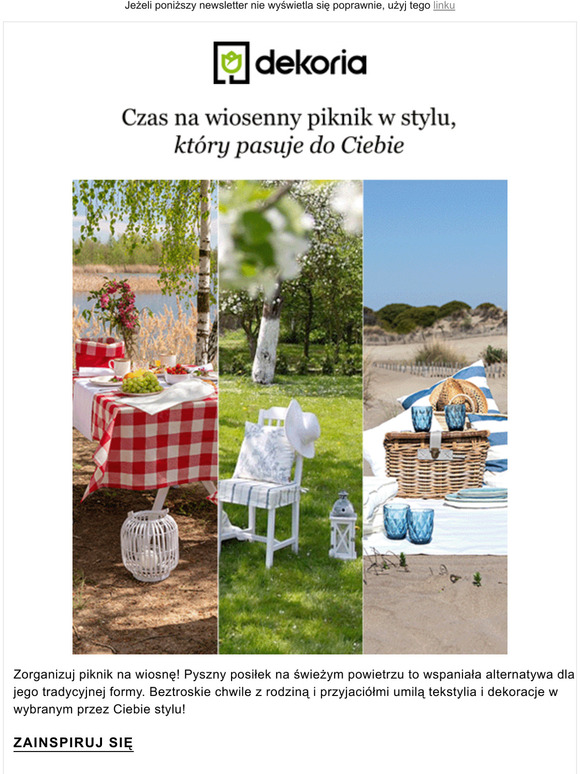 Picnic time! Ktra wersja pasuje do Ciebie? Sprawd!