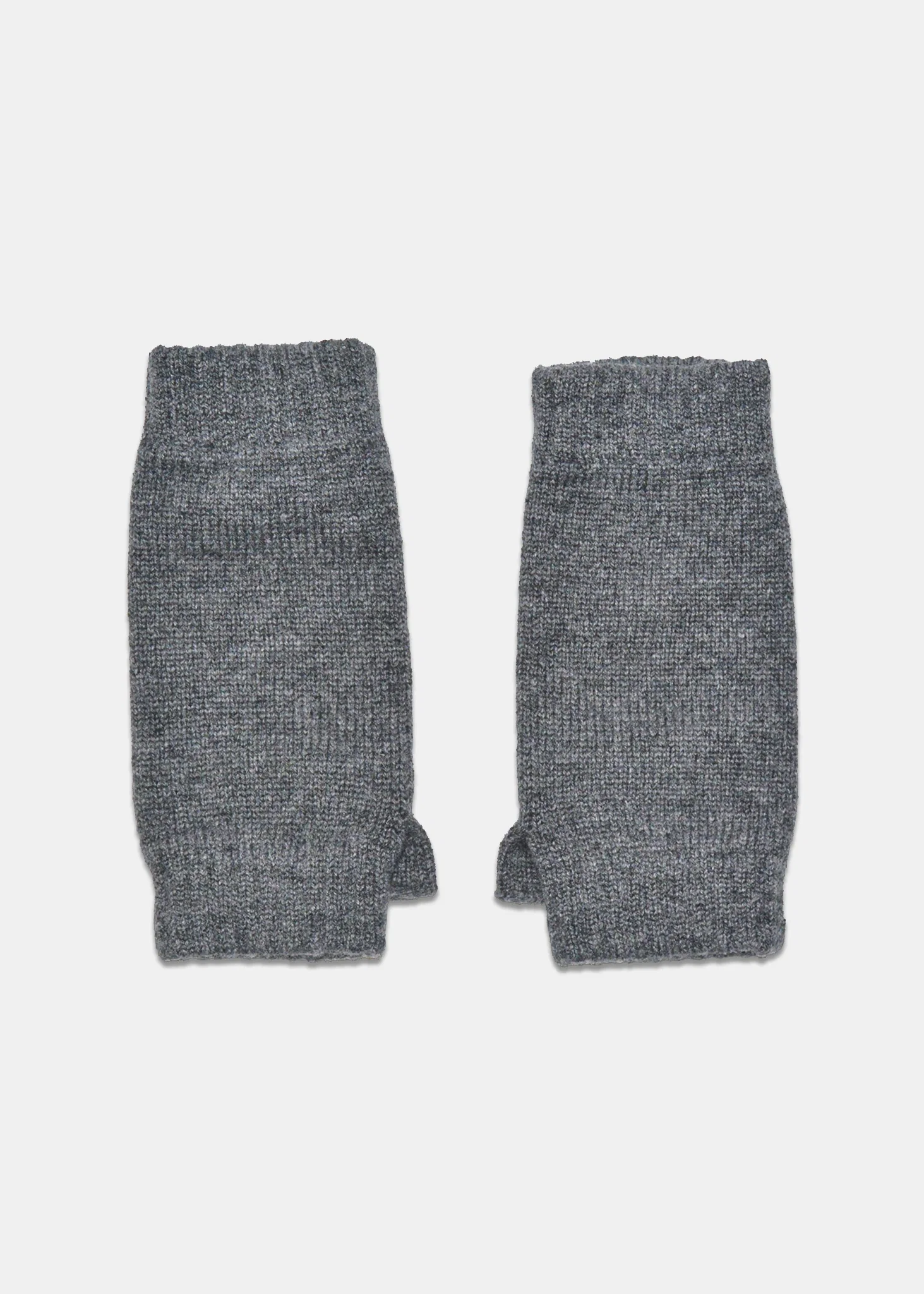 Image of Gloverall Cashmere Wristwarmer Granite