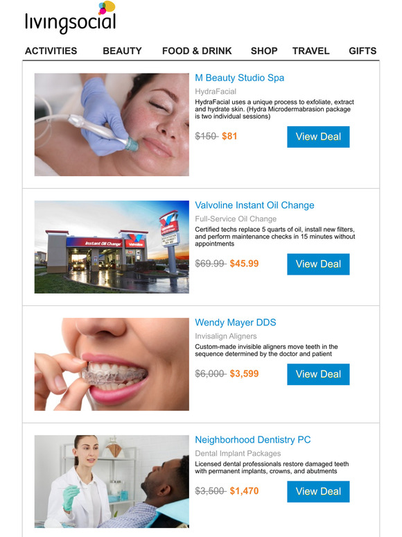 LivingSocial UK HydraFacial Milled