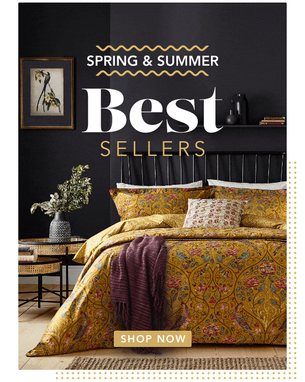William Morris Seasons By May Bedding in Saffron