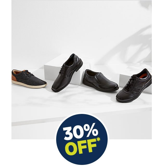 40% off ALL Full Priced Men's & Women's Footwear