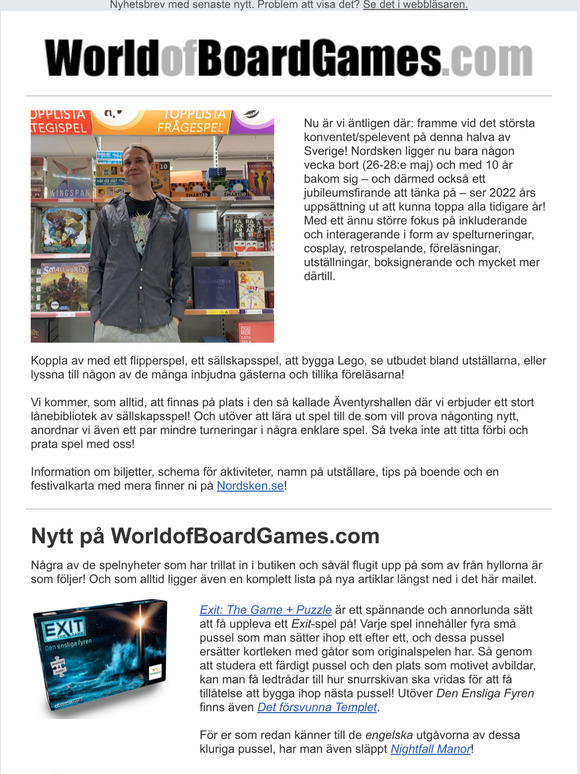 Vi ses p Nordsken! - WorldofBoardGames.com
