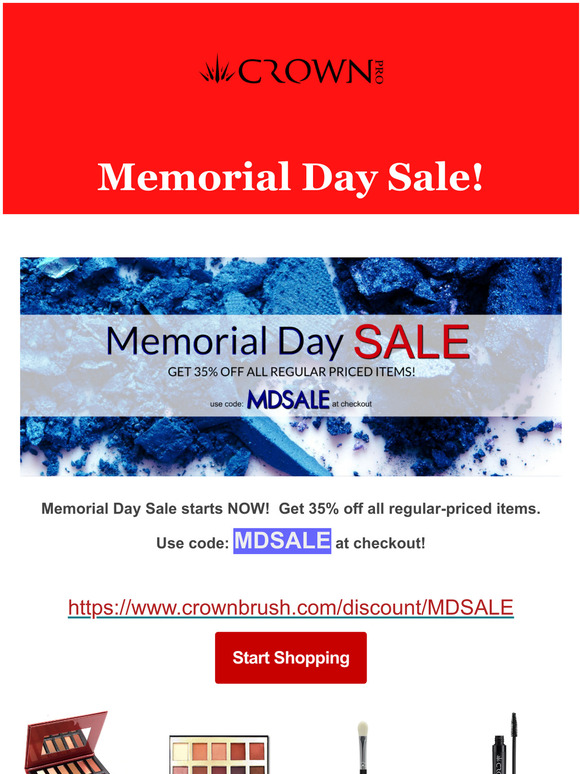 Memorial Day Sale!