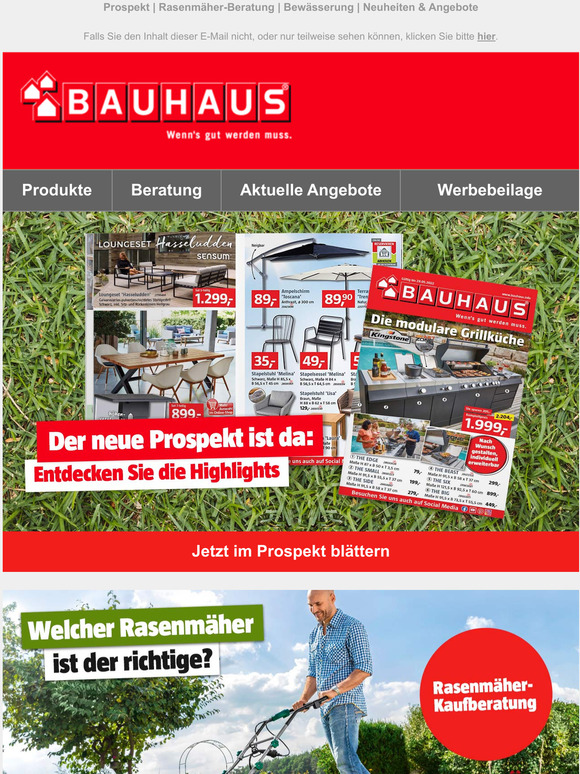 Bauhaus GartenSommer fr alle die besten Angebote im neuen Prospekt