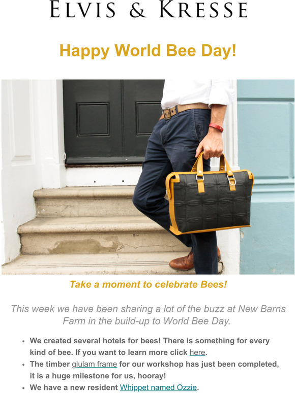 Elvis & Kresse celebrate BEES
