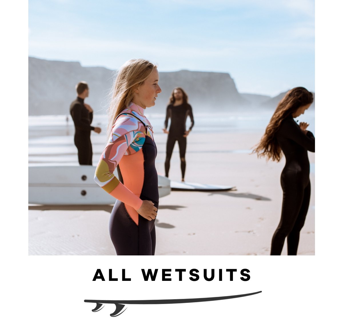 Shop All Wetsuits Beach Image