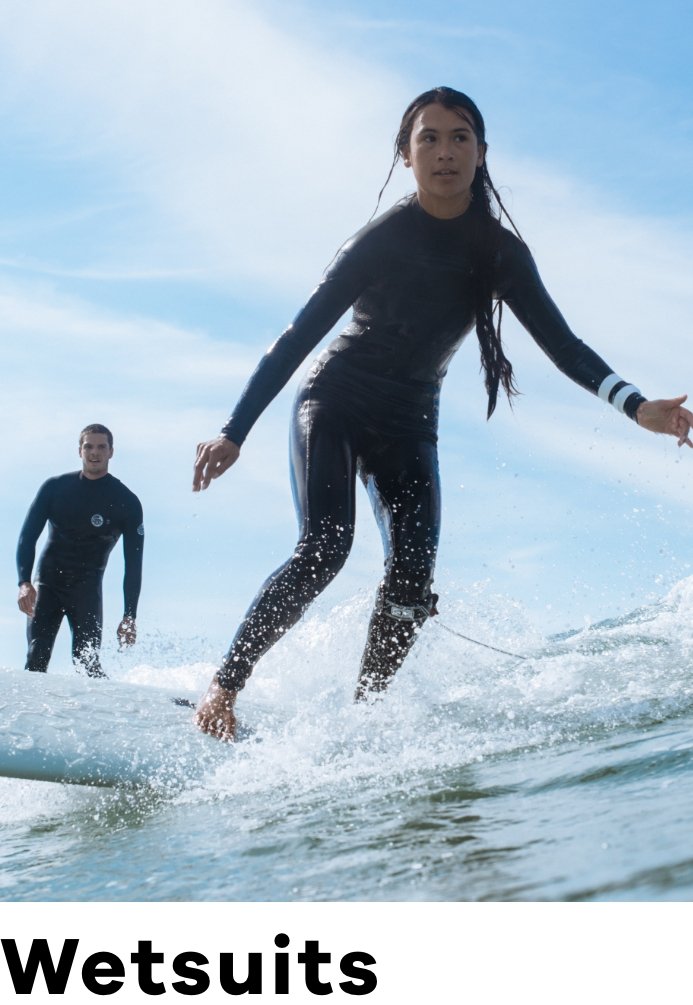 Shop Wetsuits Surf Image