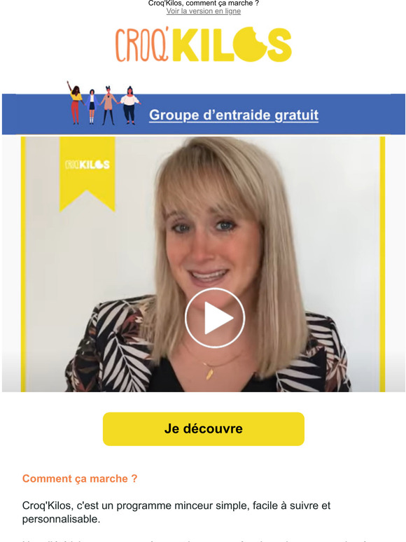 Fanny, notre ditticienne vous explique le programme Croq'Kilos