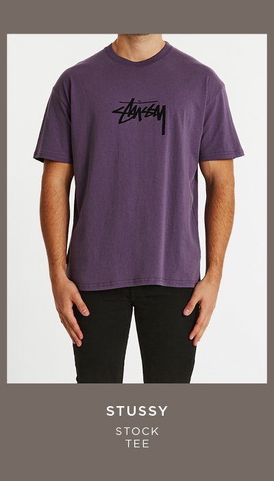 Stock SS T-Shirt Grape