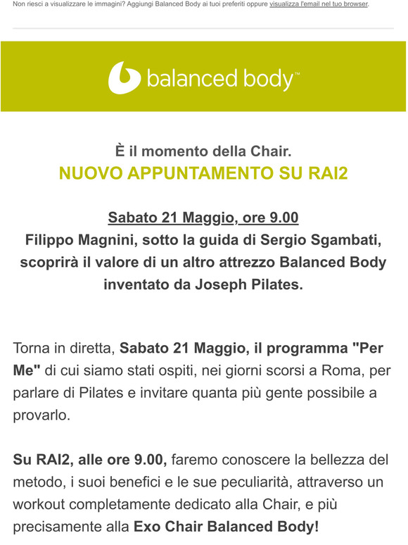 Pilates con Filippo Magnini, su Rai 2