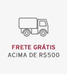 FRETE GRÁTIS ACIMA DE R$500