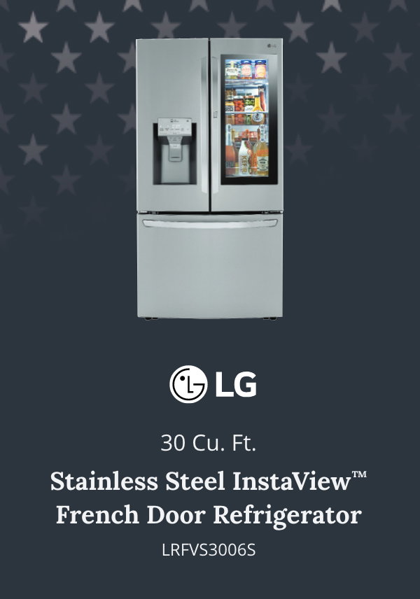LG 30 cu. ft. InstaView™ French Door Refrigerator