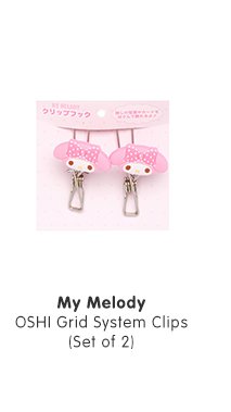 My Melody OSHI Grid System Clips (Set of 2)
