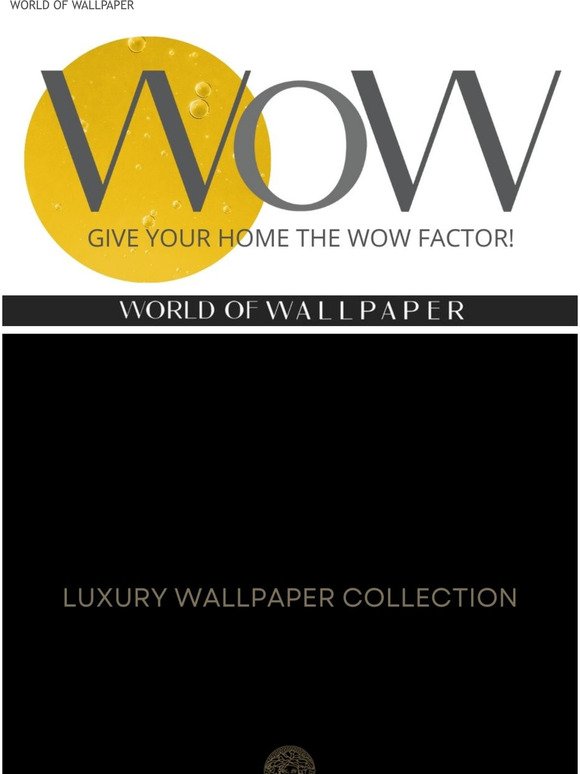 Luxury Wallpaper Collection. Versace at World of Wallpaper