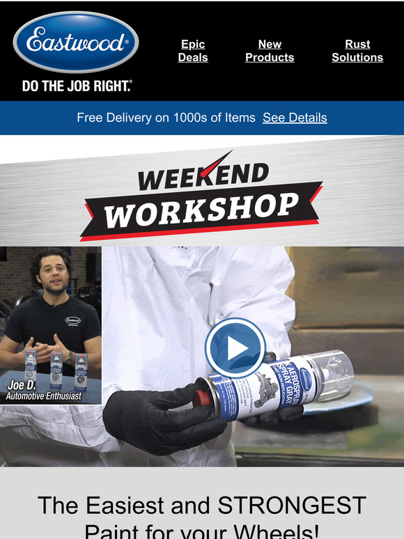 The Eastwood Company Weekend Strongest Paint For Wheels