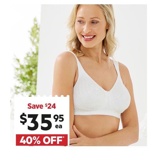 PLAYTEX
Ultimate Life & Support
Wirefree Bra