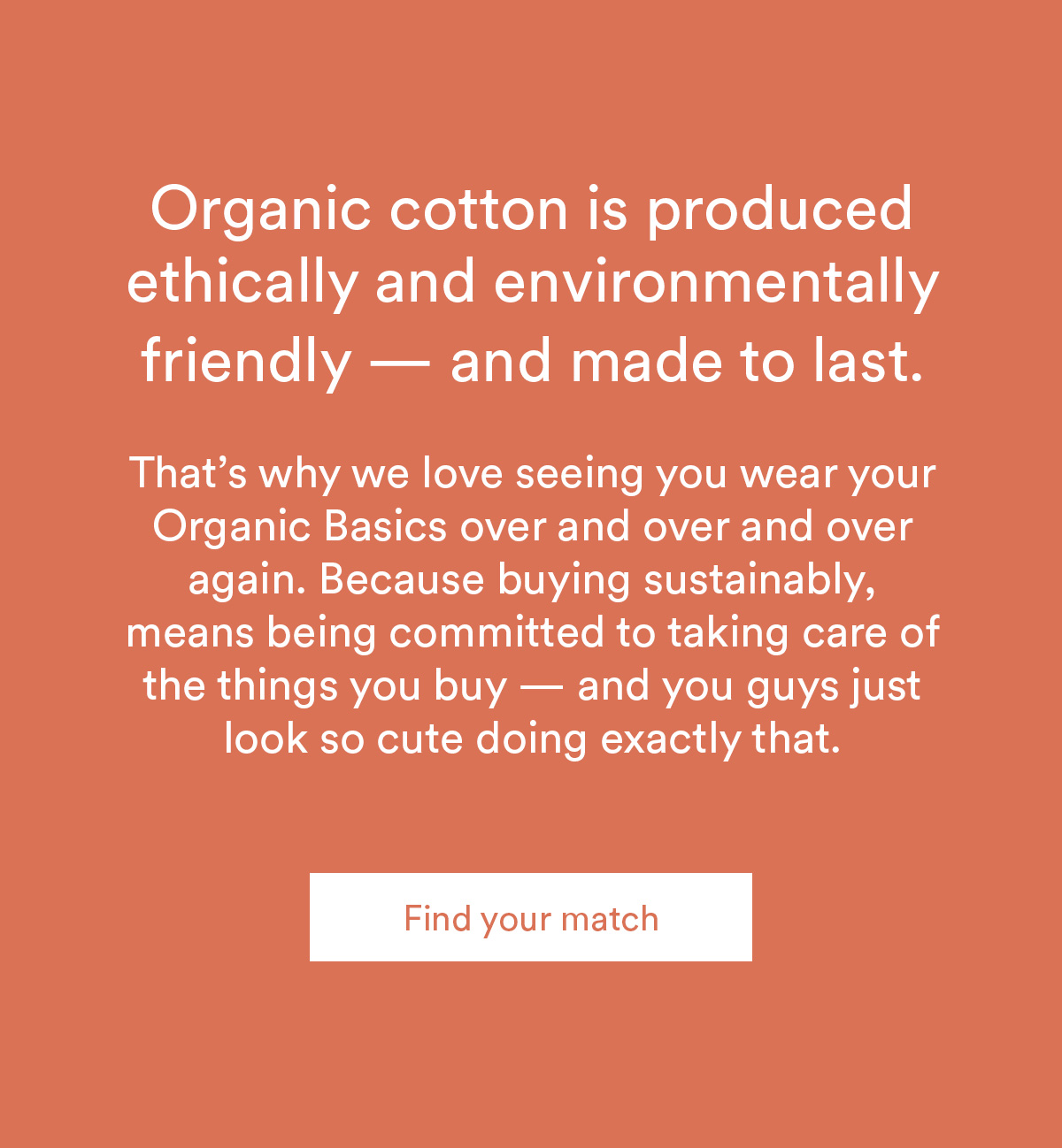 Organic Basics FOREVER BASIC Milled
