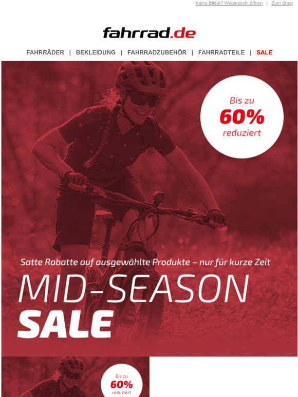 Mid-Season Sale  Los geht's!