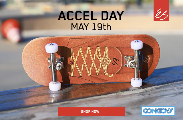 Fingerboard ÉS Model Accel , Skate de Dedo